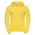 Yellow - Front - Russell Colour Mens Hooded Sweatshirt - Hoodie