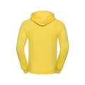 Yellow - Back - Russell Colour Mens Hooded Sweatshirt - Hoodie