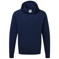 French Navy - Front - Russell Colour Mens Hooded Sweatshirt - Hoodie