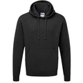 Black - Front - Russell Colour Mens Hooded Sweatshirt - Hoodie