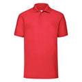 Black - Back - Jerzees Colours Mens Ultimate Cotton Short Sleeve Polo Shirt