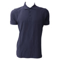 French Navy - Back - Jerzees Colours Mens Ultimate Cotton Short Sleeve Polo Shirt