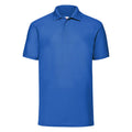 Bright Royal - Front - Jerzees Colours Mens Ultimate Cotton Short Sleeve Polo Shirt