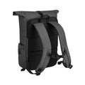 Granite Marl - Back - Quadra Q-tech Charge Roll Up Backpack