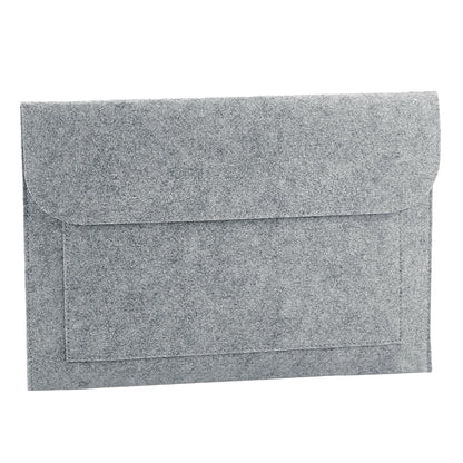 Grey Melange - Front - Bagbase Document Wallet
