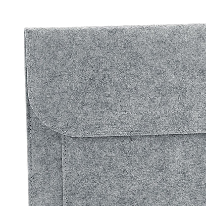 Grey Melange - Back - Bagbase Document Wallet
