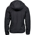 Black - Back - Tee Jays Womens-Ladies Urban Adventure Padded Jacket