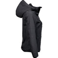 Black - Side - Tee Jays Womens-Ladies Urban Adventure Padded Jacket
