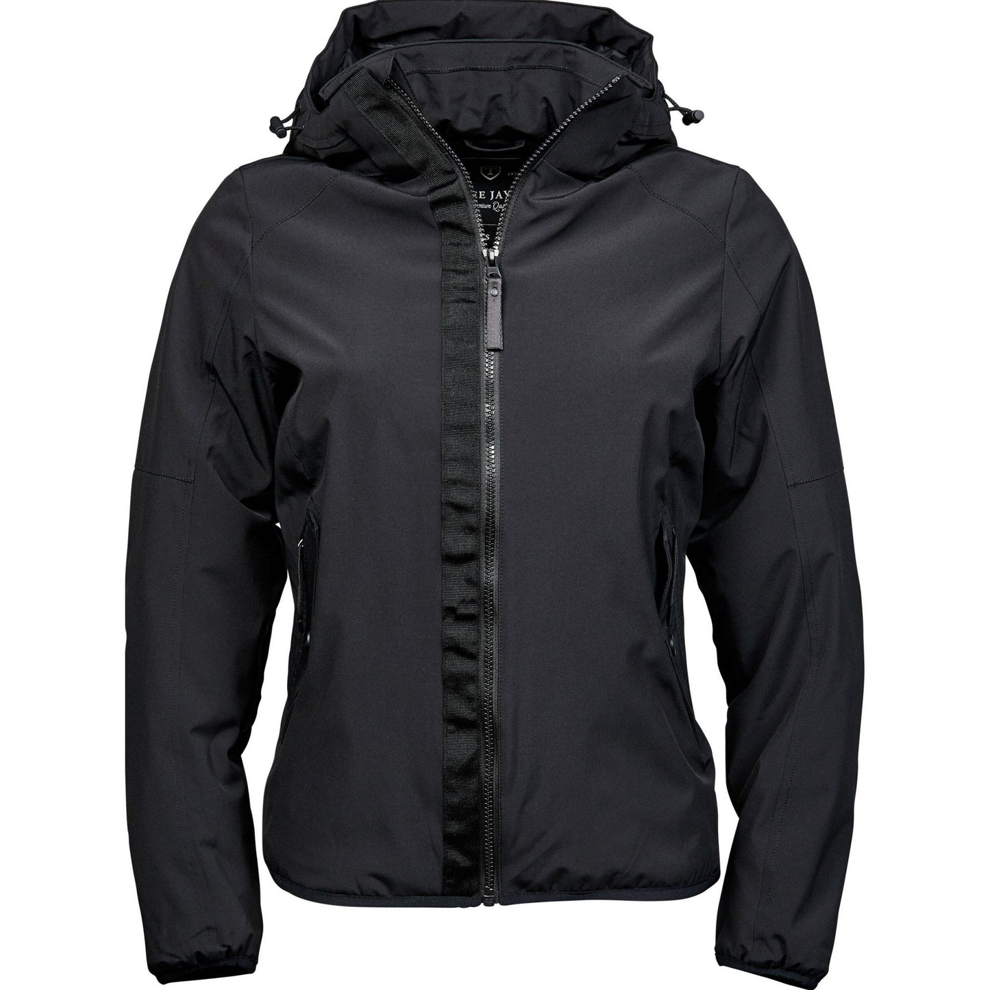 Black - Front - Tee Jays Womens-Ladies Urban Adventure Padded Jacket