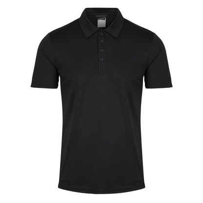 Black - Front - Regatta Mens Recycled Polo Shirt
