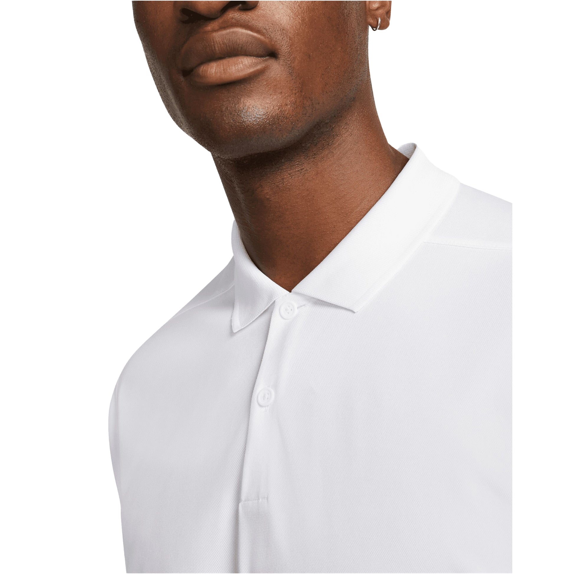 White - Pack Shot - Nike Mens Victory Dri-FIT Polo Shirt