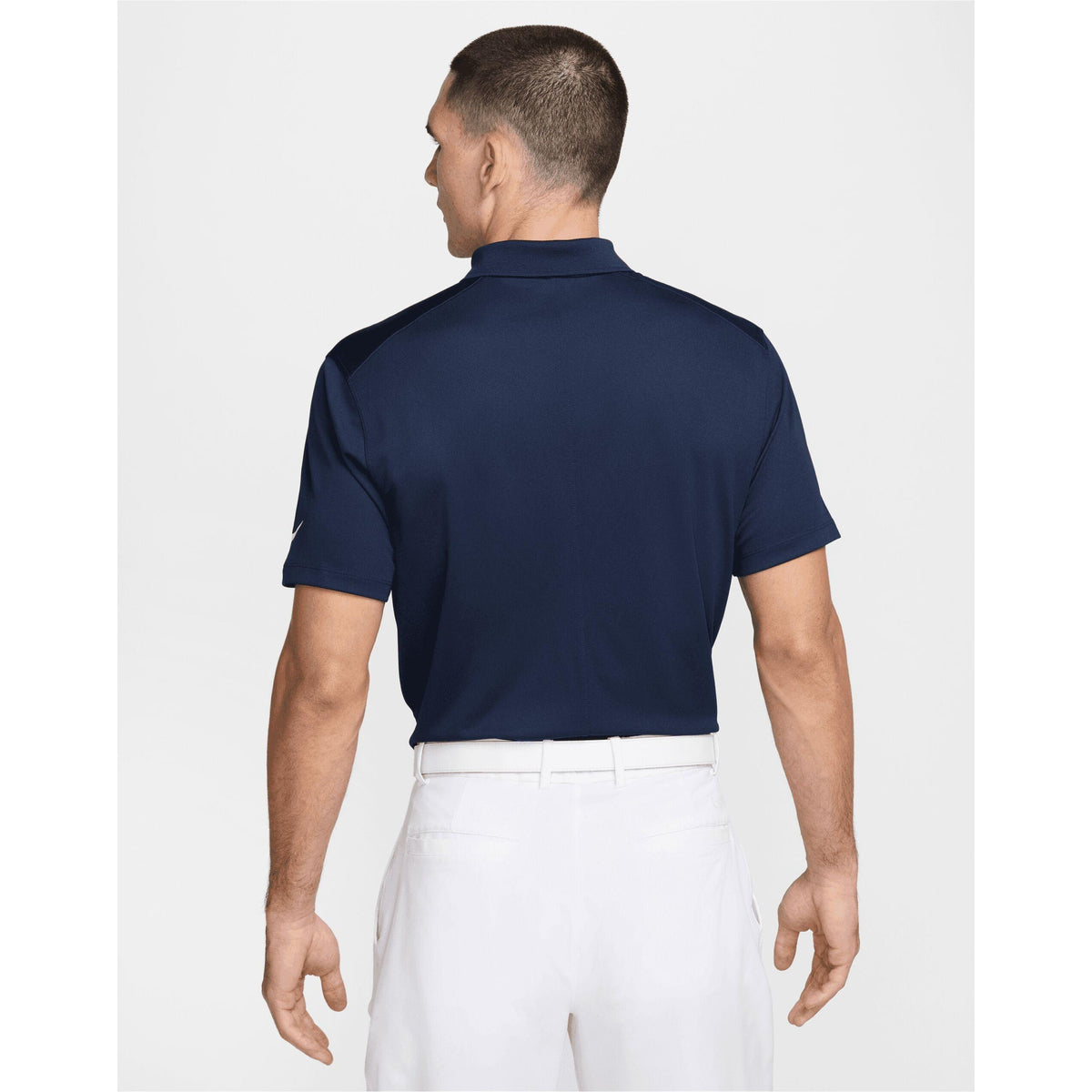 Obsidian Black-White - Back - Nike Mens Victory Dri-FIT Polo Shirt