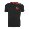Black - Front - Helly Hansen Mens Graphic Print T-Shirt