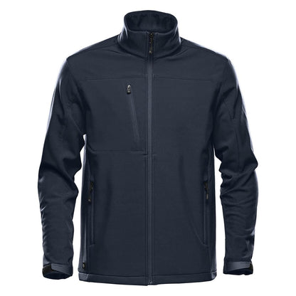 Navy - Front - Stormtech Mens Cascades Softshell Jacket