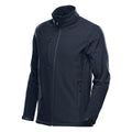 Navy - Side - Stormtech Mens Cascades Softshell Jacket