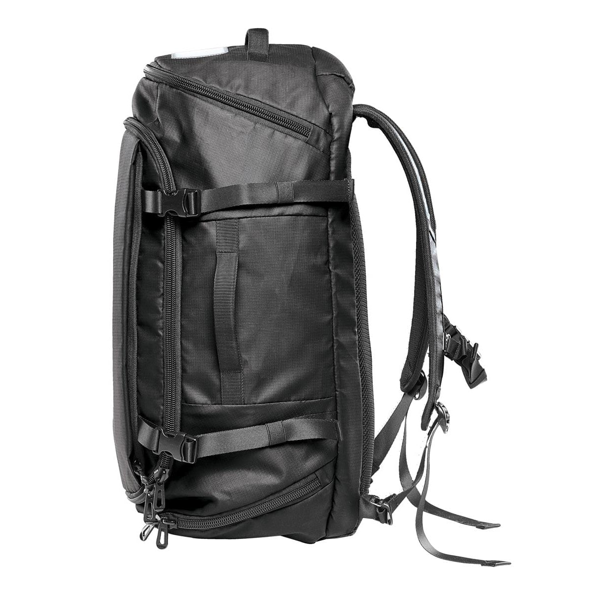 Black - Side - Stormtech Madagascar Duffle Bag