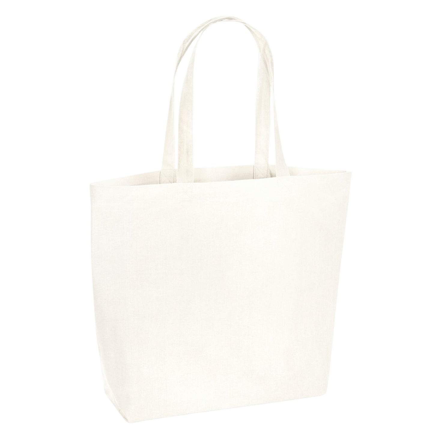 Sea Salt - Front - Westford Mill Maxi Organic Natural Dyed Tote Bag
