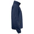 Navy - Side - Jobman Mens Soft Shell Jacket