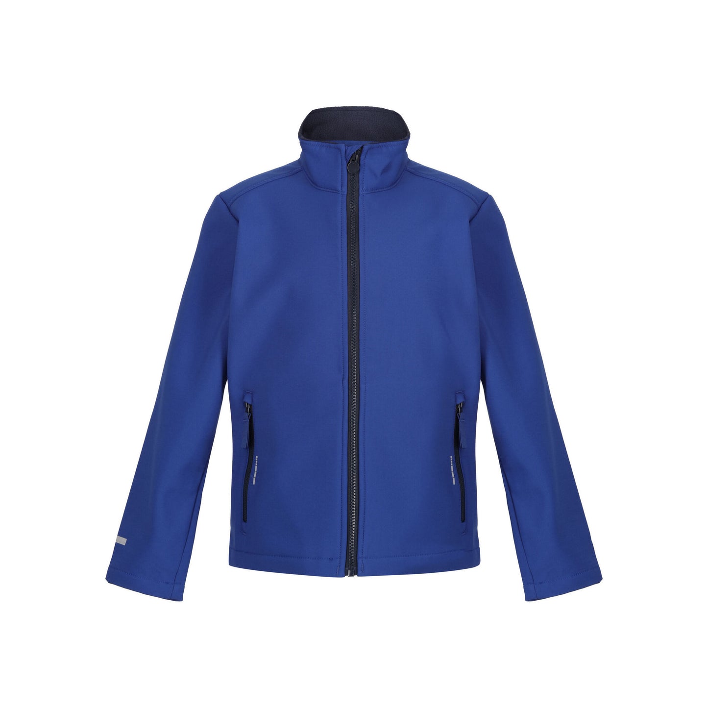 New Royal-Navy - Front - Regjun Childrens-Kids 2 Layer Soft Shell Jacket
