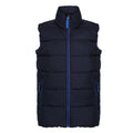 Navy-New Royal - Front - Regjun Childrens-Kids Thermal Body Warmer