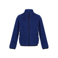 New Royal-Navy - Front - Regjun Boys Microfleece Full Zip Fleece Jacket