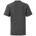 Dark Heather - Back - Fruit of the Loom Childrens-Kids Iconic Heather T-Shirt