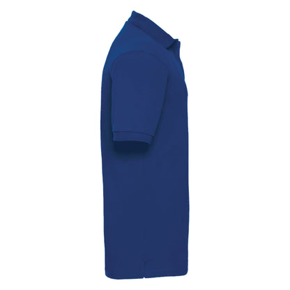 Bright Royal - Side - Russell Mens Ripple Collar & Cuff Short Sleeve Polo Shirt