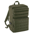 Military Green - Front - Bagbase Molle Tactical Backpack