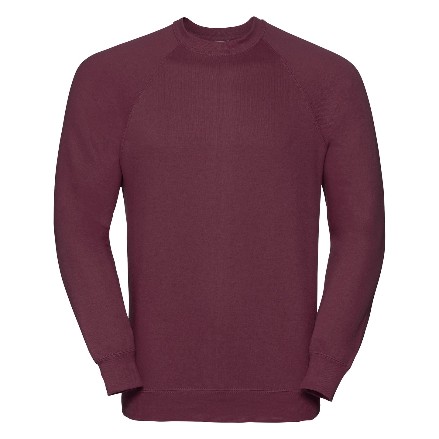Burgundy - Front - Russell Classic Sweatshirt