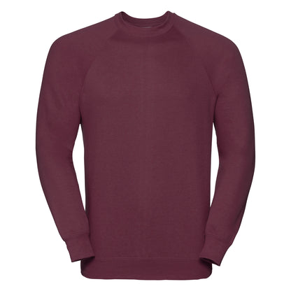 Burgundy - Front - Russell Classic Sweatshirt
