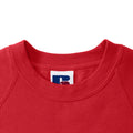 Classic Red - Side - Russell Classic Sweatshirt