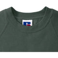 Bottle Green - Back - Russell Classic Sweatshirt