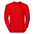 Bright Red - Front - Russell Classic Sweatshirt