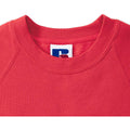 Bright Red - Back - Russell Classic Sweatshirt
