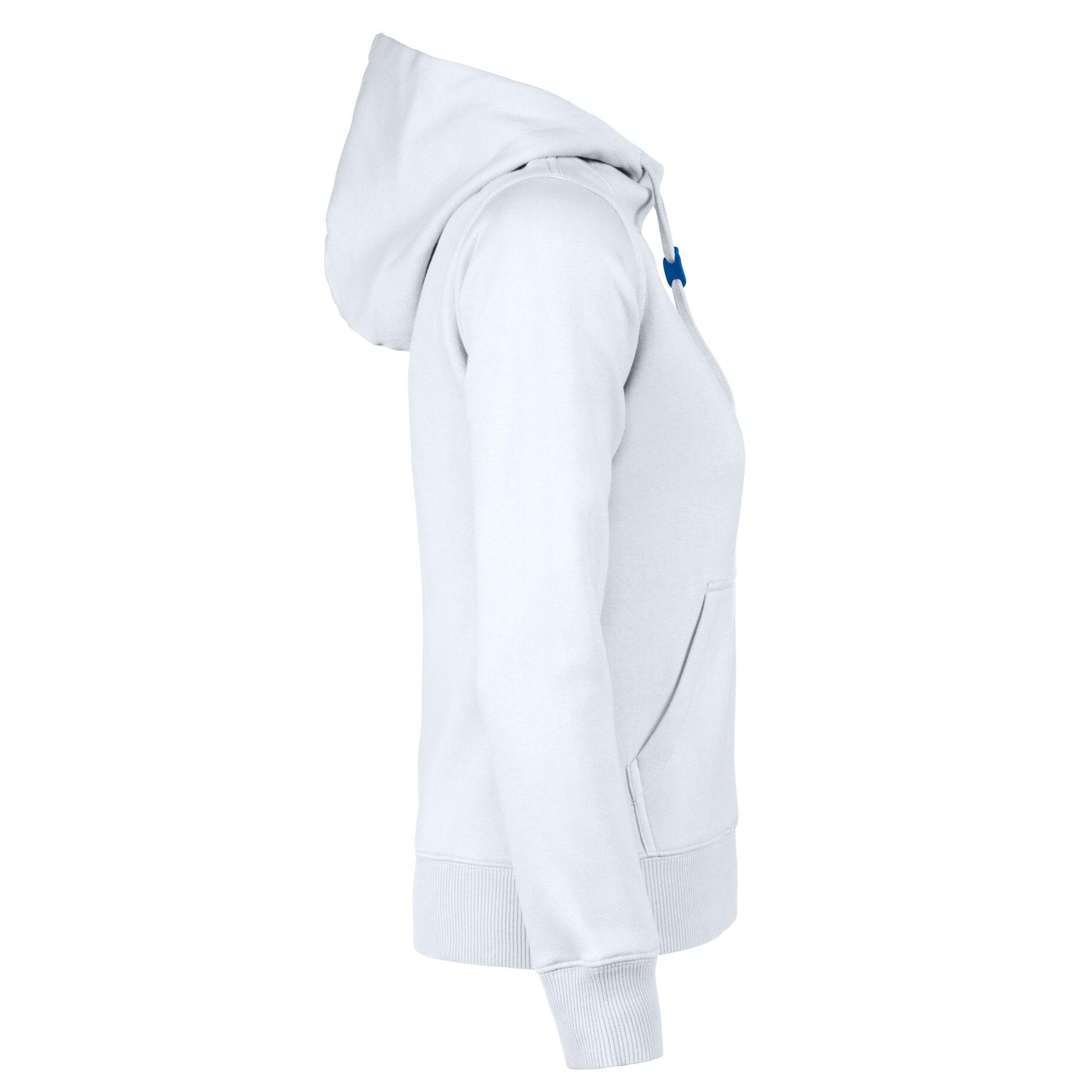 White - Lifestyle - Printer Womens-Ladies Fastpitch Hoodie