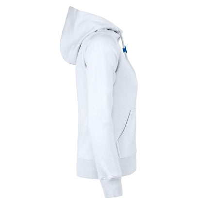 White - Lifestyle - Printer Womens-Ladies Fastpitch Hoodie