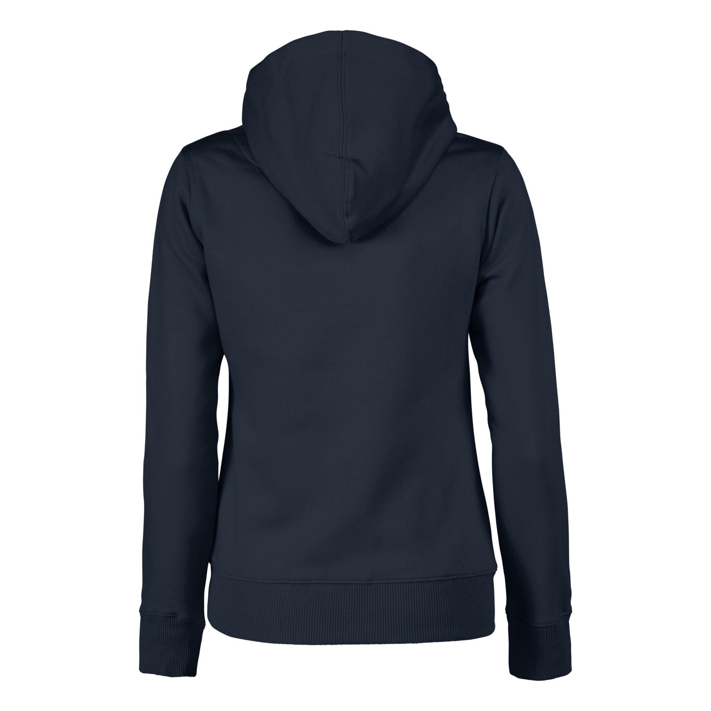 Dark Navy - Side - Printer Womens-Ladies Fastpitch Hoodie