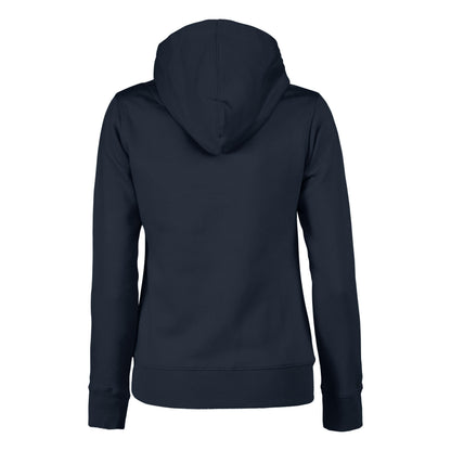 Dark Navy - Side - Printer Womens-Ladies Fastpitch Hoodie