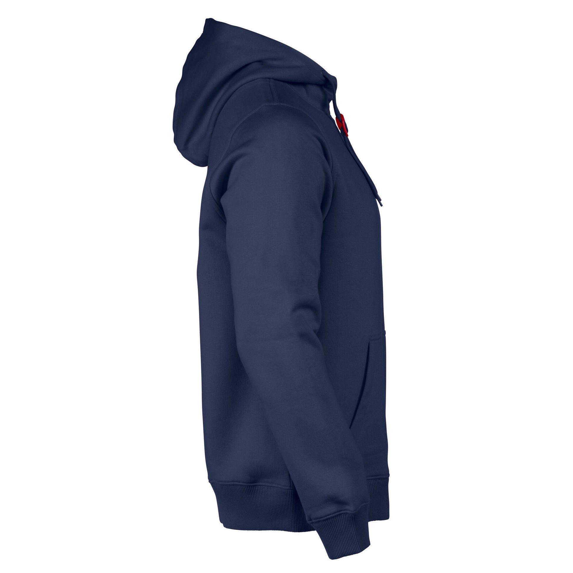 Navy - Side - Printer Mens Fastpitch Hoodie