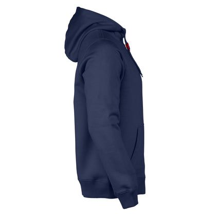 Navy - Side - Printer Mens Fastpitch Hoodie