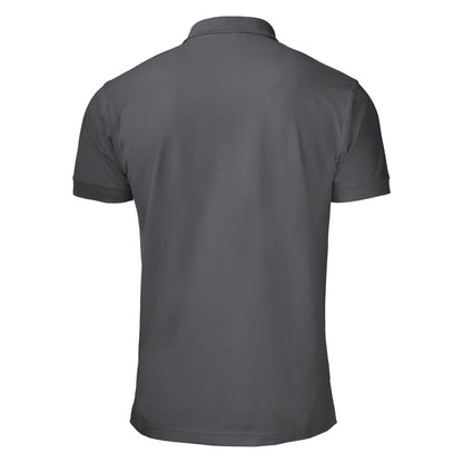 Steel Grey - Back - Printer Mens Fastpitch Hoodie