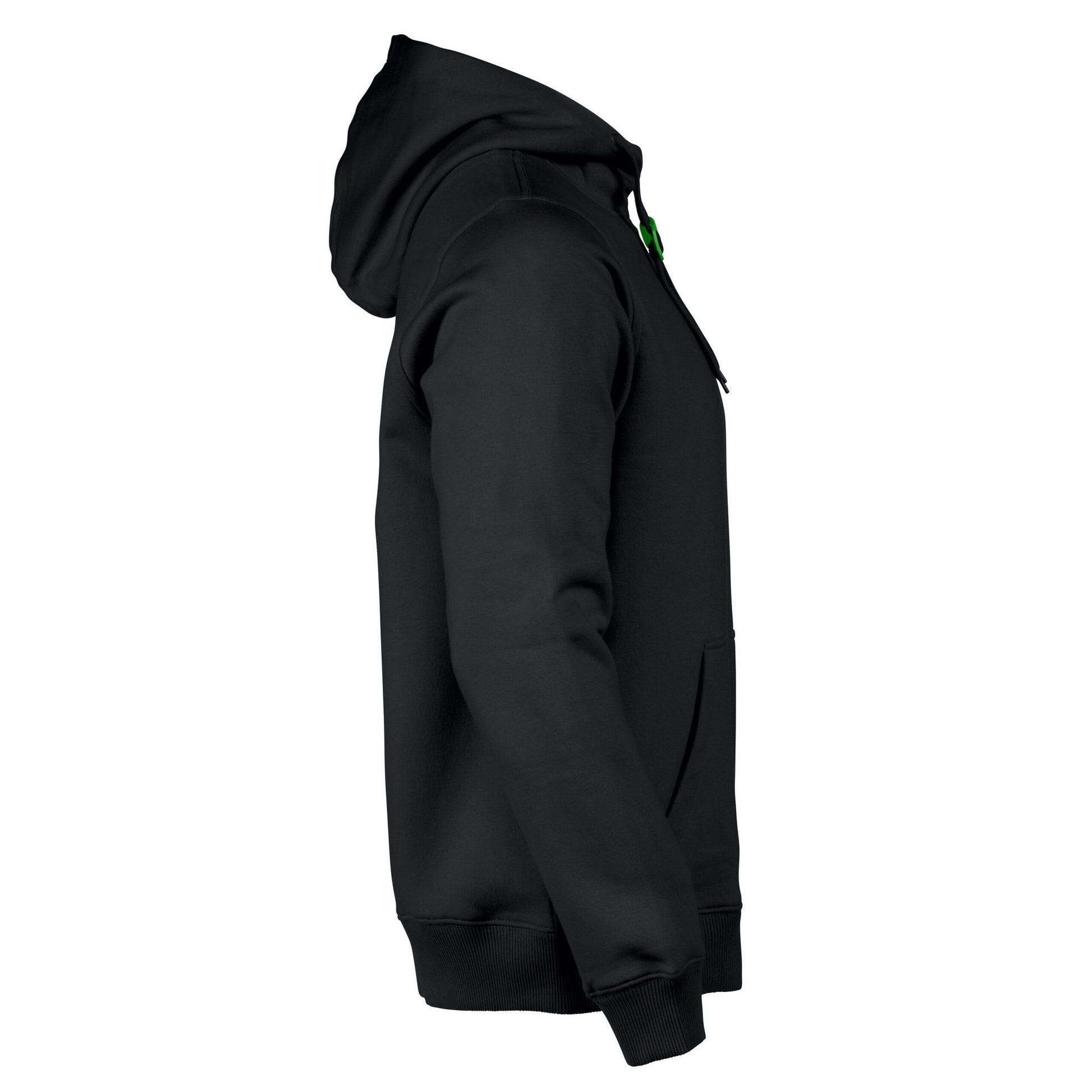Black - Side - Printer Mens Fastpitch Hoodie