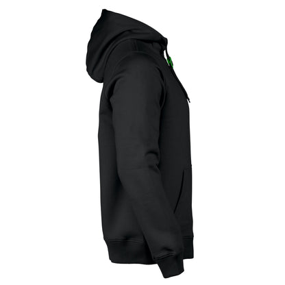 Black - Side - Printer Mens Fastpitch Hoodie