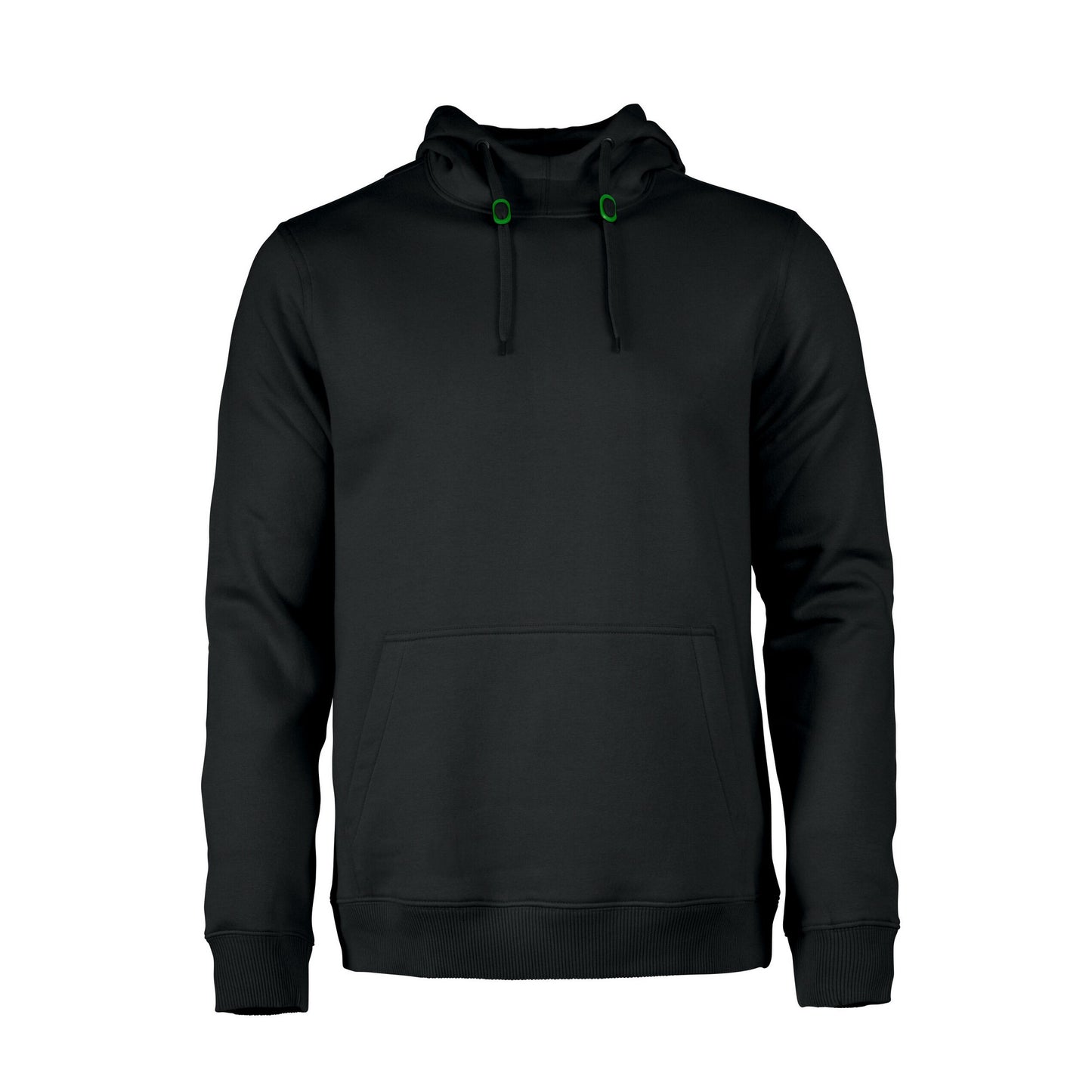Black - Front - Printer Mens Fastpitch Hoodie