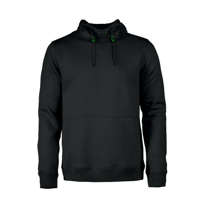 Black - Front - Printer Mens Fastpitch Hoodie