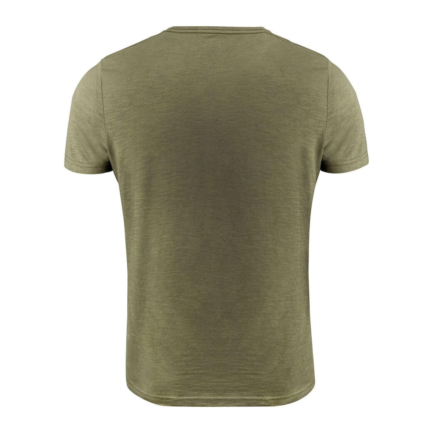 Moss Green - Pack Shot - James Harvest Mens Whailford V Neck T-Shirt