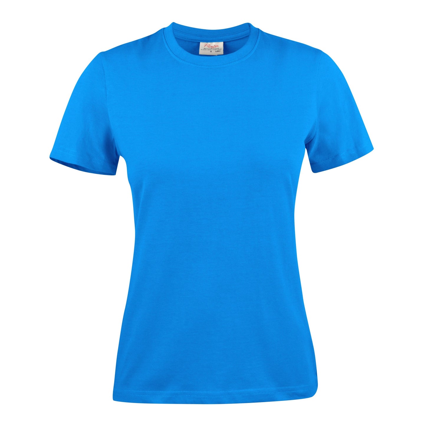 Ocean Blue - Front - Printer Womens-Ladies Light T-Shirt