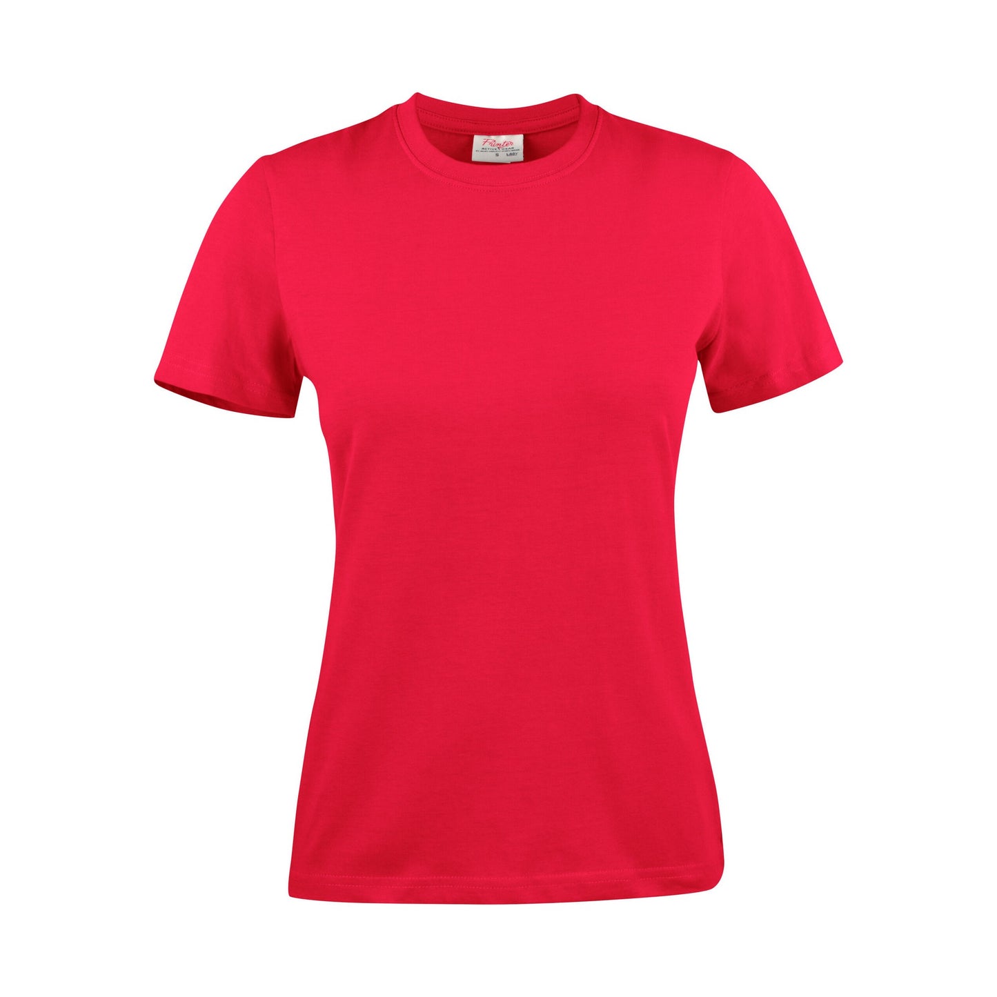 Red - Front - Printer Womens-Ladies Light T-Shirt