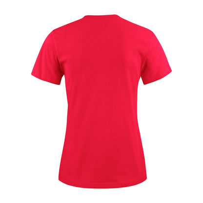Red - Back - Printer Womens-Ladies Light T-Shirt