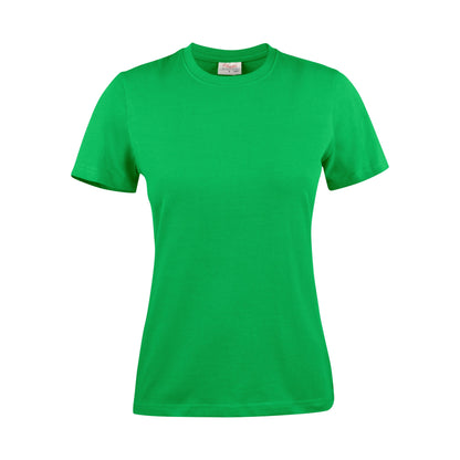 Fresh Green - Front - Printer Womens-Ladies Light T-Shirt